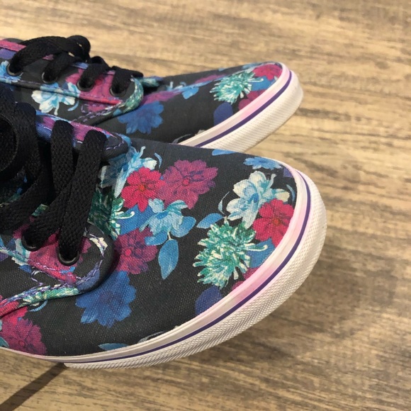 Van’s Floral Sneakers - Size 8 - Picture 5 of 7
